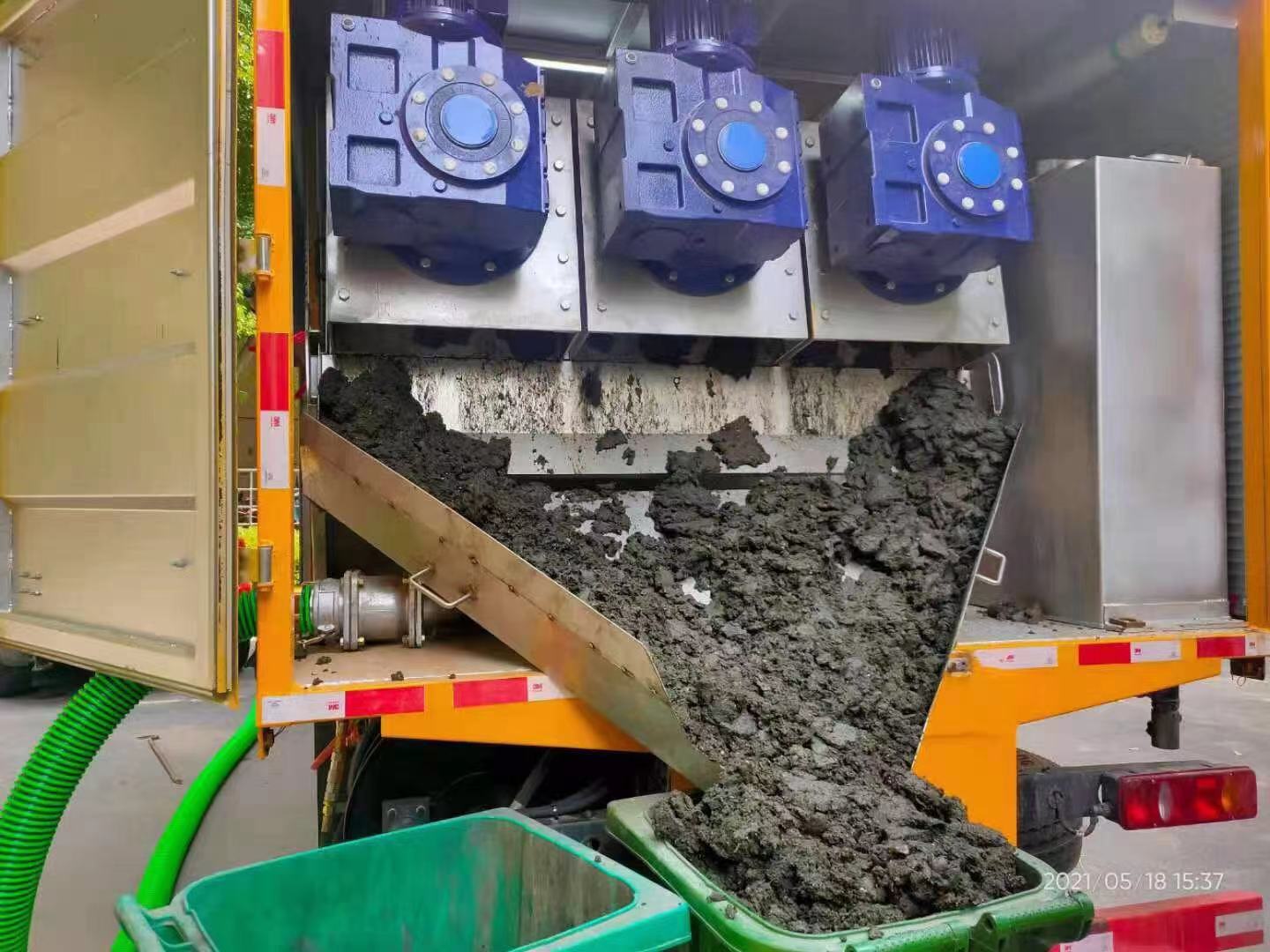 茌平化粪池清掏城市维护站-泥浆净化干湿分离处理